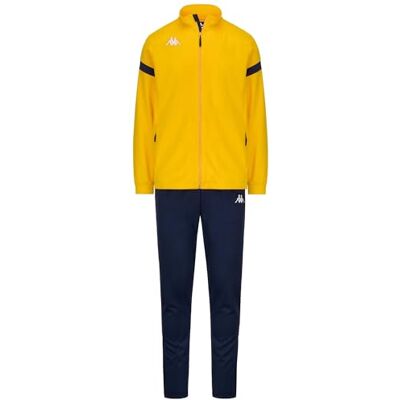 Kappa 4FOOTBALL Dalcito – Sport Suits – Tracksuit – Men – YELLOW CHROME-BLUE MARINE Kappa 4FOOTBALL Dalcito – Sport Suits – Tracksuit – Men – YELLOW CHROME-BLUE MARINE
