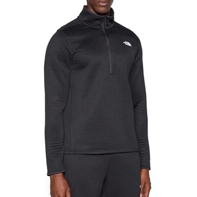 The North Face Men's Vertical Thermal Fz Fleece Jacket, Tnf Black, XXL The North Face Men's Vertical Thermal Fz Fleece Jacket, Tnf Black, XXL