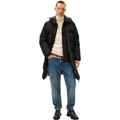 Tommy Hilfiger Men’s Down Quilted Parka, Black (Black), XXL Tommy Hilfiger Men’s Down Quilted Parka, Black (Black), XXL