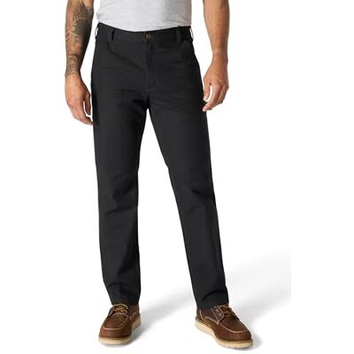 Carhartt Men's Rugged Flex® Straight Fit Duck Double-Front Utility Work Pant, Black, W32/L30 Carhartt Men's Rugged Flex® Straight Fit Duck Double-Front Utility Work Pant, Black, W32/L30