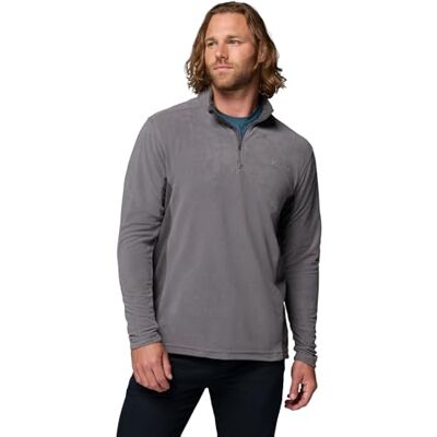 Columbia Men's Klamath Range Ii Half Zip Pullover Sweater, Grey, M UK Columbia Men's Klamath Range Ii Half Zip Pullover Sweater, Grey, M UK