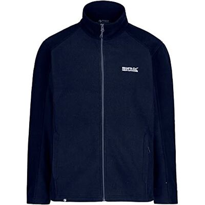 Regatta Great Outdoors Mens Hedman II Two Tone Full Zip Fleece Jacket (M) (Navy/Navy) Regatta Great Outdoors Mens Hedman II Two Tone Full Zip Fleece Jacket (M) (Navy/Navy)