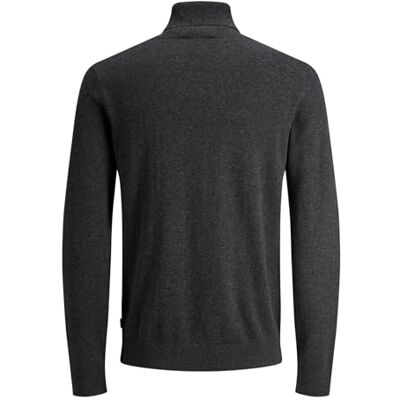 JACK & JONES Mens Pullover Für Herren Der Dänischen Marke Jack&jones Jumper For Men In Standard From The Danish Brand, Dark Grey Blend, XS UK JACK & JONES Mens Pullover Für Herren Der Dänischen Marke Jack&jones Jumper For Men In Standard From The Danish Brand, Dark Grey Blend, XS UK