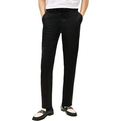 Tommy Hilfiger Men Harlem Essential Twill MW0MW40690 Chino, Black, 32W / 28L Tommy Hilfiger Men Harlem Essential Twill MW0MW40690 Chino, Black, 32W / 28L