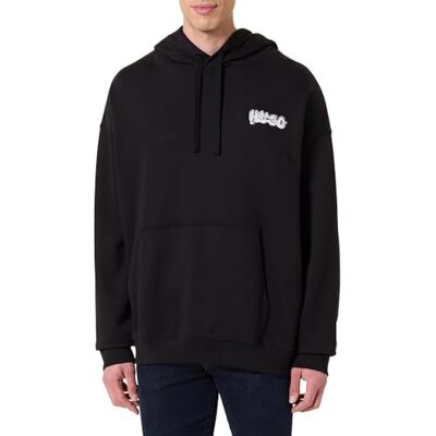 Hugo Boss Men's Nyrohood Sweatshirt, black, S Hugo Boss Men's Nyrohood Sweatshirt, black, S