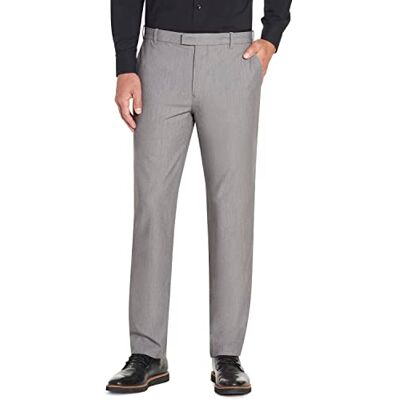 Van Heusen Men's Flex Flat Front Straight Fit Pant Casual Pants Van Heusen Men's Flex Flat Front Straight Fit Pant Casual Pants
