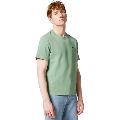 Boss Men's Pyjama_T_Shirt, Open Green 373, M Boss Men's Pyjama_T_Shirt, Open Green 373, M