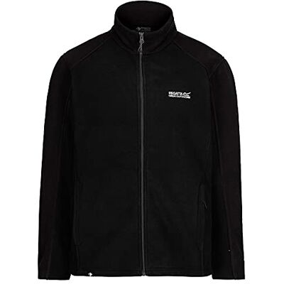 Regatta Hedman II Men's Outdoor Fleece Jacket available in Black/Black 3X-Large Regatta Hedman II Men's Outdoor Fleece Jacket available in Black/Black 3X-Large