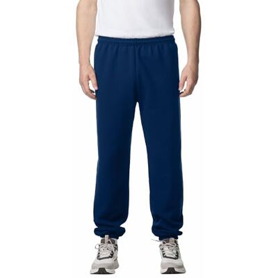 Gildan Men's Fleece Elastic Bottom Sweatpants, Style G18200, Navy (1-Pack), Medium Gildan Men's Fleece Elastic Bottom Sweatpants, Style G18200, Navy (1-Pack), Medium