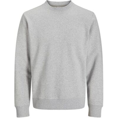 JACK & JONES Jprcclogan Sweat Crew Neck Noos, Light Grey Mix, XS JACK & JONES Jprcclogan Sweat Crew Neck Noos, Light Grey Mix, XS