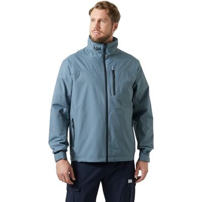 Helly Hansen Men's Crew Midlayer Waterproof Jacket Windproof Breathable Sailing Coat Helly Hansen Men's Crew Midlayer Waterproof Jacket Windproof Breathable Sailing Coat
