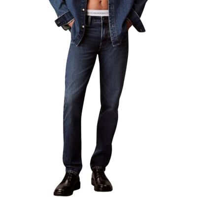 Calvin Klein Jeans Men's Slim Taper Sahara Sand Jean LV04RB758G Jeans, Blue (Sahara Sand), 3434 Calvin Klein Jeans Men's Slim Taper Sahara Sand Jean LV04RB758G Jeans, Blue (Sahara Sand), 3434