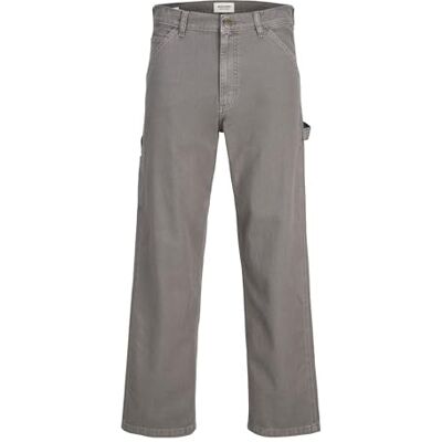JACK & JONES Jpsteddie Jjcarpenter Noos Trousers, Smoked Pearl, 32 W/32 L JACK & JONES Jpsteddie Jjcarpenter Noos Trousers, Smoked Pearl, 32 W/32 L