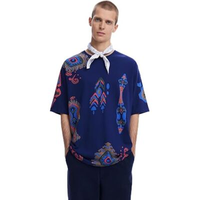 Desigual TS_Bali, 5000 Navy, XL Desigual TS_Bali, 5000 Navy, XL