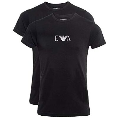 Emporio Armani Men's Men's Knit Brief B T Shirt, Black (Nero), XL UK Emporio Armani Men's Men's Knit Brief B T Shirt, Black (Nero), XL UK