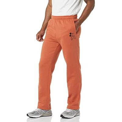 Amazon Essentials Disney Marvel Star Wars Men's Fleece Joggers (Available in Big & Tall), Coral Orange Mickey, 3XL Plus Amazon Essentials Disney Marvel Star Wars Men's Fleece Joggers (Available in Big & Tall), Coral Orange Mickey, 3XL Plus
