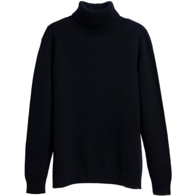 Diana Studio , Men's Knitted Jumper, 100% Cotton, Long Sleeves, Black, S Diana Studio , Men's Knitted Jumper, 100% Cotton, Long Sleeves, Black, S