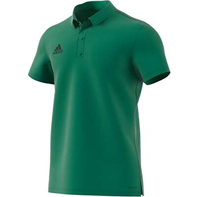 adidas Men's Core18 POLO SHIRT SHORT SLEEVE , Bgreen, S UK adidas Men's Core18 POLO SHIRT SHORT SLEEVE , Bgreen, S UK