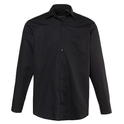 JP 1880 Men's Large Sizes Plus Sizes Menswear L-8XL Shirt, Business, Modern Fit, Non-Iron 721316, Black, 4XL JP 1880 Men's Large Sizes Plus Sizes Menswear L-8XL Shirt, Business, Modern Fit, Non-Iron 721316, Black, 4XL