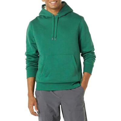 Amazon Essentials Men's Sherpa-Lined Fleece Pullover Hoodie, Green, XL Amazon Essentials Men's Sherpa-Lined Fleece Pullover Hoodie, Green, XL
