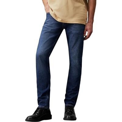 Calvin Klein Men's Slim Fit Jeans, Blue (Denim Medium), 28W/34L Calvin Klein Men's Slim Fit Jeans, Blue (Denim Medium), 28W/34L