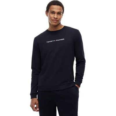 Tommy Hilfiger Men’s Round Neck Sweatshirt, Blue (Desert Sky), XXL Tommy Hilfiger Men’s Round Neck Sweatshirt, Blue (Desert Sky), XXL