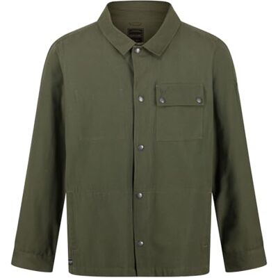 Regatta Mens Jayden Long Sleeve Plain Shirt Capulet XL Regatta Mens Jayden Long Sleeve Plain Shirt Capulet XL