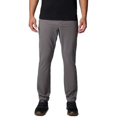 Columbia Men's Sage Peak Chino Pant, City Grey, 32 Columbia Men's Sage Peak Chino Pant, City Grey, 32