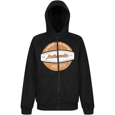 Regatta Professional Men's Original Workwear Full-Zip Hoodie Black Regatta Professional Men's Original Workwear Full-Zip Hoodie Black