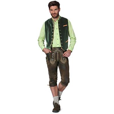Stockerpoint Men's Weste Ricardo Traditional Dress Waistcoat, Green (tanne), Small (manufacturer size: 46) Stockerpoint Men's Weste Ricardo Traditional Dress Waistcoat, Green (tanne), Small (manufacturer size: 46)