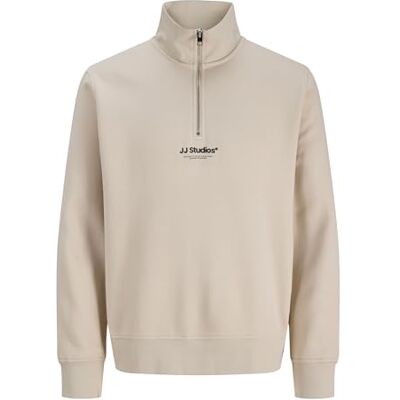 JACK & JONES Mens 1/4 Quarter Zip Sweatshirt JACK & JONES Mens 1/4 Quarter Zip Sweatshirt