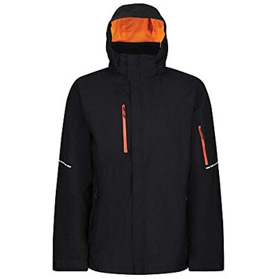 Regatta Professional Mens Exosphere Ii Jacket, Black/Magma, M EU Regatta Professional Mens Exosphere Ii Jacket, Black/Magma, M EU