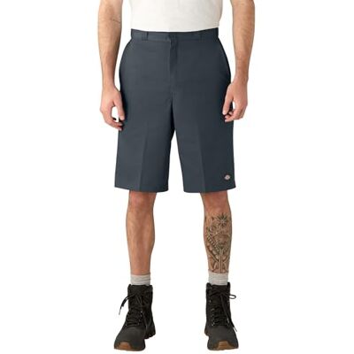 Dickies Men's 13 Inch Loose Fit Multi-Pocket Work Short Utility, Graphite Gray, 38 Dickies Men's 13 Inch Loose Fit Multi-Pocket Work Short Utility, Graphite Gray, 38