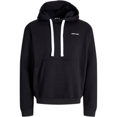 JACK & JONES Jcocover Graphic Hood, black, L JACK & JONES Jcocover Graphic Hood, black, L
