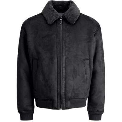 JACK & JONES Men's Jprccluke Bomber Jacket Sn, Black, XX_L, black, xx_l JACK & JONES Men's Jprccluke Bomber Jacket Sn, Black, XX_L, black, xx_l