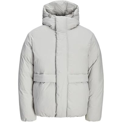 JACK & JONES Men's Jprccbolton Short Buffer Puffer Jacket, High-Rise, S JACK & JONES Men's Jprccbolton Short Buffer Puffer Jacket, High-Rise, S
