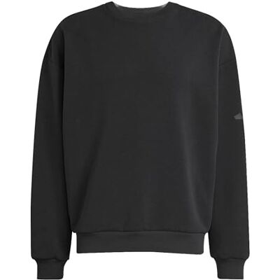 adidas Men's Soft Lux Sweatshirt, black, 4XL adidas Men's Soft Lux Sweatshirt, black, 4XL