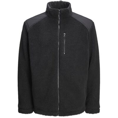 JACK & JONES Men's Jcoecho Fleece Jacket Fleece jacket (pack of 1) JACK & JONES Men's Jcoecho Fleece Jacket Fleece jacket (pack of 1)