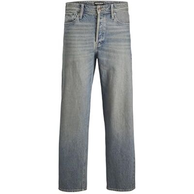 JACK & JONES Male Loose Cut JJIEDDIE Jjoriginal MF 710 Noos Loose Cut, Blue Denim, 31 W/32 L JACK & JONES Male Loose Cut JJIEDDIE Jjoriginal MF 710 Noos Loose Cut, Blue Denim, 31 W/32 L