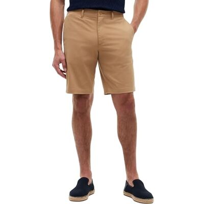 Tommy Hilfiger Men’s Chino Shorts Denton Twill in Stretch Cotton, Beige (Timeless Camel), 32W Tommy Hilfiger Men’s Chino Shorts Denton Twill in Stretch Cotton, Beige (Timeless Camel), 32W