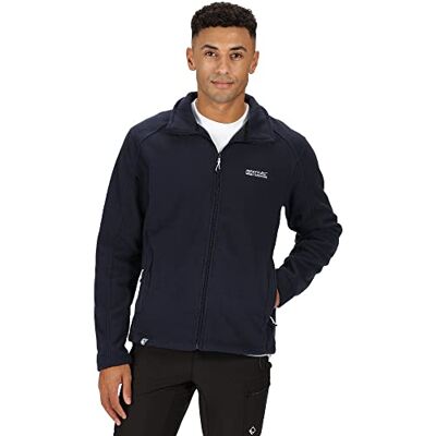 Regatta Great Outdoors Mens Hedman II Two Tone Full Zip Fleece Jacket (L) (Navy/Navy) Regatta Great Outdoors Mens Hedman II Two Tone Full Zip Fleece Jacket (L) (Navy/Navy)