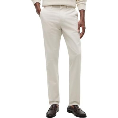 Tommy Hilfiger Men's Core Harlem Essential Twill Mw0Mw40690 Chino, Beige (Newsprint), 32W / 28L Tommy Hilfiger Men's Core Harlem Essential Twill Mw0Mw40690 Chino, Beige (Newsprint), 32W / 28L