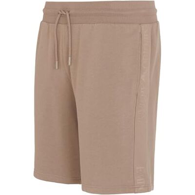 Emporio Armani Man's Basic Terry Bermuda Short Brown M Emporio Armani Man's Basic Terry Bermuda Short Brown M