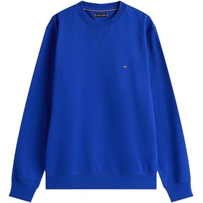 Tommy Hilfiger Men’s Seasonal Fleece Round Neck Sweatshirt Tommy Hilfiger Men’s Seasonal Fleece Round Neck Sweatshirt