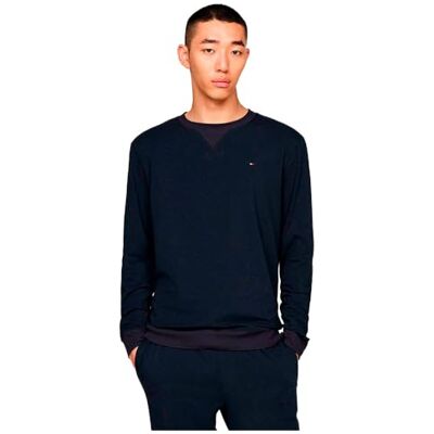 Tommy Hilfiger Men’s Round Neck Sweatshirt, Blue (Desert Sky), M Tommy Hilfiger Men’s Round Neck Sweatshirt, Blue (Desert Sky), M