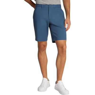 Tommy Hilfiger Men’s Brooklyn 1985 Shorts, Blue (Aegean Sea), 28W Tommy Hilfiger Men’s Brooklyn 1985 Shorts, Blue (Aegean Sea), 28W