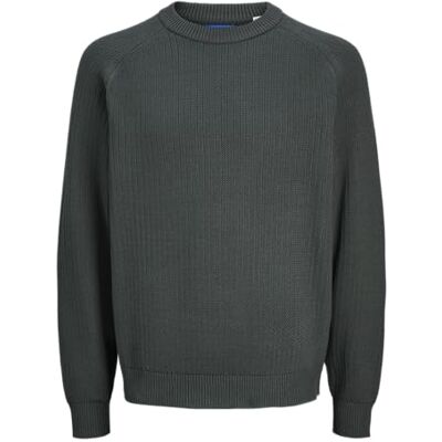 JACK & JONES JORACE Knit Crew Neck BF, Forest River, X-Small JACK & JONES JORACE Knit Crew Neck BF, Forest River, X-Small
