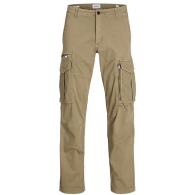 JACK & JONES Men's Jpstkane Cruise Cargo Noos, Elmwood, 28 W/32 L JACK & JONES Men's Jpstkane Cruise Cargo Noos, Elmwood, 28 W/32 L