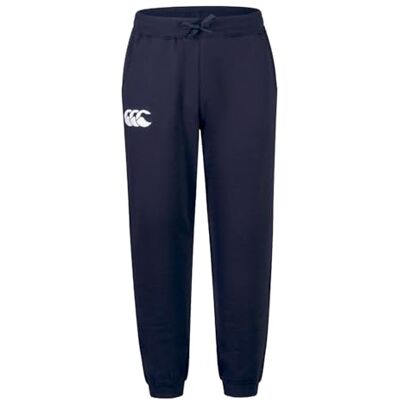 Canterbury Men's CCC Leisure Sweatpants Jogging Bottoms Cuffed Hem Embroidered Logo Fleece Joggers, Navy, L Canterbury Men's CCC Leisure Sweatpants Jogging Bottoms Cuffed Hem Embroidered Logo Fleece Joggers, Navy, L