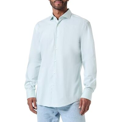 Hugo Boss Men's Kason Shirt, Light/Pastel Green332, Hugo Boss Men's Kason Shirt, Light/Pastel Green332,